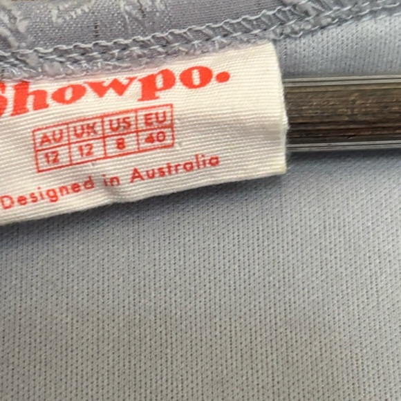 Showpo Deep V High Waist Mini Dress‎ Size 8 - Picture 3 of 4